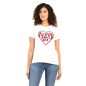 Levis Womens Regular Fit Logo T-Shirt