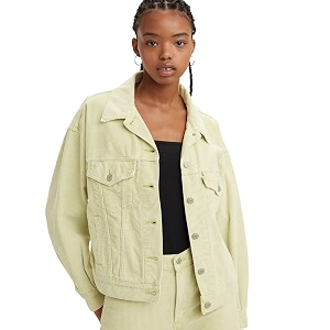 Levis Women Cotton Blend Standard Length Jacket