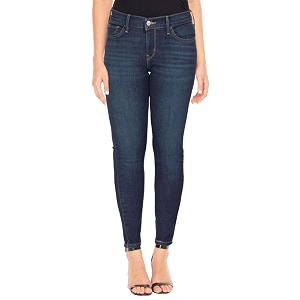 Levis Womens Mid Rise 710 Skinny Jeans