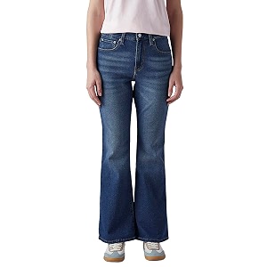 Levis Womens 726 Flared Fit High Rise