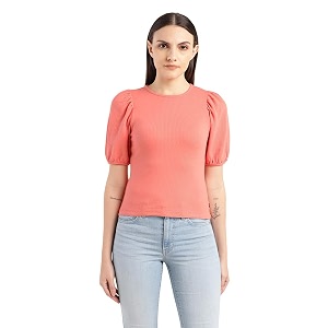 Levis Womens Cotton Regular Fit T-Shirt