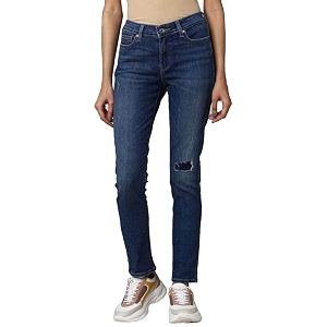 Levis Womens Mid Rise 711 Skinny Fit