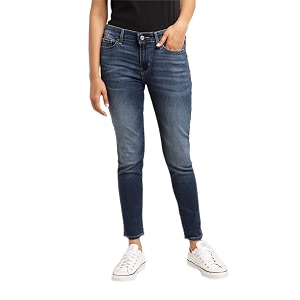 Levis Womens 711 Skinny Fit Mid Rise