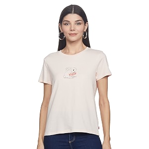 Levis Womens Regular Fit Graphic T-Shirt