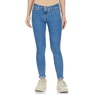 Levis Womens 710 Super Skinny Fit High