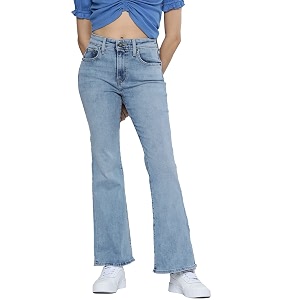 Levis Womens 726 Flared Fit Mid Rise