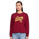 Levi39s Women39s Cotton Regular Fit Styled Crew