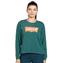 Levi39s Women39s Cotton Regular Fit Styled Crew