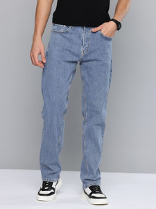 LEVIS 505 Straight Fit Men Blue Jeans