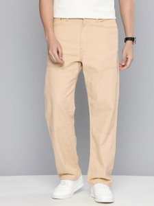 LEVIS 568 Straight Fit Men Beige Jeans