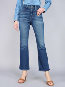 LEVIS Flared Women Blue Jeans