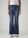 LEVIS Flared Women Blue Jeans