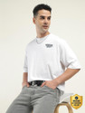 LEVIS Graphic Print Men Crew Neck White