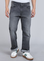 LEVIS Men Boot-Leg Mid Rise Grey Jeans