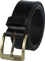 LEVIS Men Casual Black Genuine Leather Belt