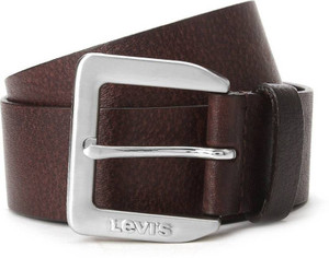 LEVIS Men Casual Brown Genuine Leather Belt