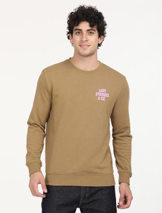 LEVIS Men Full Sleeve Solid Sweatshirt