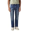 Levis Mens 513 Mid Indigo Straight Fit