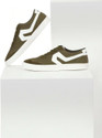 LEVIS Mens Olive Colorblock Sneakers Sneakers For