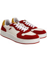 LEVIS Mens Red Colorblock Sneakers Sneakers For