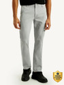 LEVIS Men Slim Fit Grey Cotton Blend