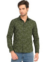 LEVIS Men Slim Fit Printed Spread Collar