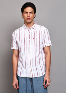 LEVIS Men Slim Fit Striped Casual Shirt