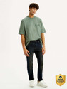 LEVIS Men Slim Mid Rise Dark Blue