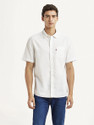 LEVIS Men Solid Casual White Shirt