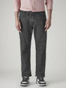 LEVIS Men Straight Fit Mid Rise Grey