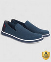 Levis Mens Blue solid Slip On Sneakers