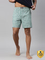 LEVI'S 024 Premium Soft Cotton Woven Checkered Side Pockets Checkered Men Boxer