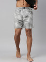 LEVI'S 024 Premium Soft Cotton Woven Checkered Side Pockets Checkered Men Boxer