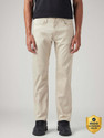 LEVIS Straight Fit Men Beige Trousers