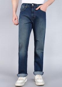 LEVIS Straight Fit Men Dark Blue Jeans
