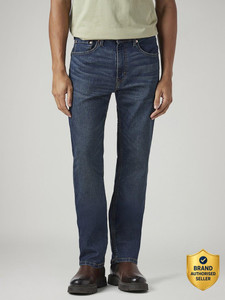 LEVIS Straight Fit Men Dark Blue Jeans