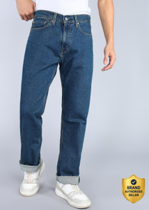 LEVIS Straight Fit Men Dark Blue Jeans