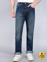 LEVIS Straight Fit Men Dark Blue Jeans