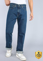 LEVIS Straight Fit Men Dark Blue Jeans