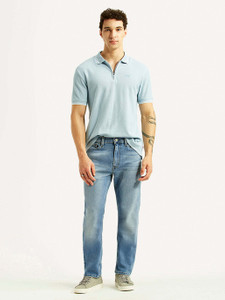 LEVIS Straight Fit Men Light Blue Jeans