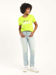 LEVIS Straight Fit Women Blue Jeans