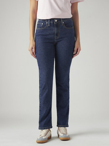 LEVIS Straight Fit Women Blue Jeans