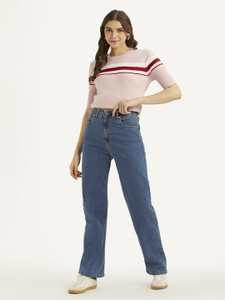 LEVIS Straight Fit Women Blue Jeans