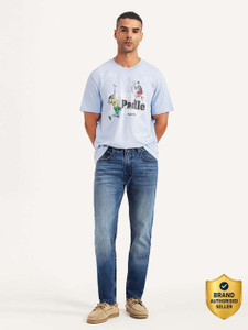 LEVIS Tapered Fit Men Blue Jeans