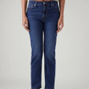 LEVIS Women Straight Fit High Rise Blue