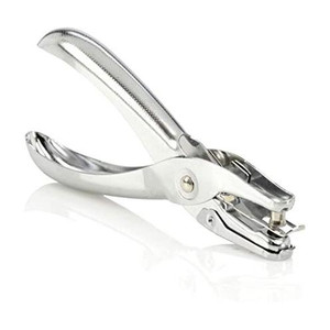 levin 1 hole punch single hole puncher 5 sheet capacity classic office paper punch  office set