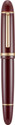 Levin X159 Wine Red Acrylic Fountain Pen, Fine Nib Gold Trim Classic Design Fountain Pen
