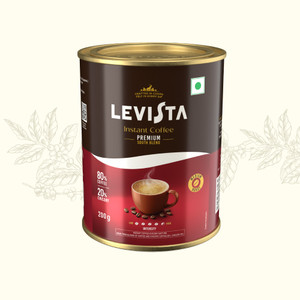 levista premium chicory mix 8020 instant coffee 200 g chicory flavoured