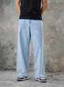LEVORCE Loose Fit Men Light Blue Jeans