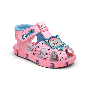 glitter stylish fashionable light weight musical sound casual first walking slip on sandals for unisex baby boys and baby girls9 months-25 years